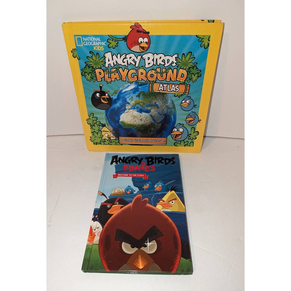 Lot 2 Angry Birds Hardcover Books